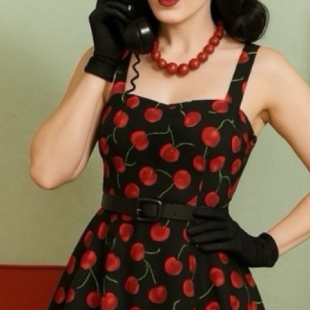 ModCloth XIA
Cherry Print Mini Sundress - Size S/XS
Pinup Rockabilly
